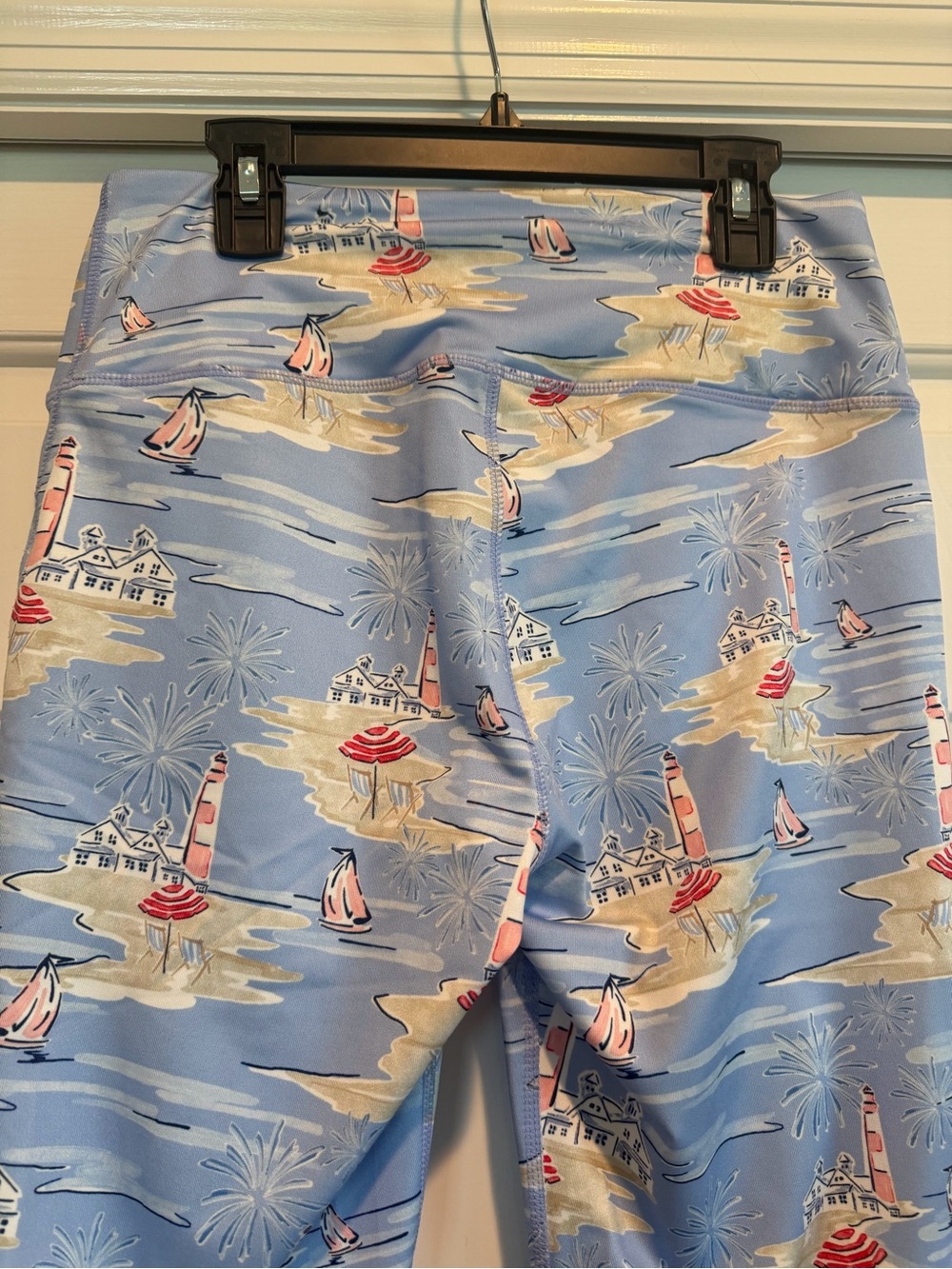 Coastal Print Leggings by crown & ivy